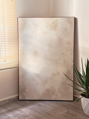 VIVECA Vıveca- Aura Soyut Tablo – Ahşap Çerçeveli Dokulu Modern Duvar Tablosu