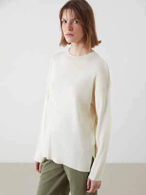 Lc Waikiki Yeni Sezon Bisiklet Yaka Kadın Triko Kazak