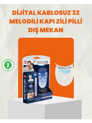 Eco Lounge Beyazlatma Kalemli LED Diş Parlatma Seti