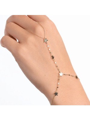 Hakan Mücevherat Yıldız 14 Ayar Altın Şahmeran Bileklik