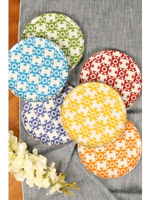 UltraMint Morocco Ethnical Pasta Seti 6'lı, Doğal ve Şık Tasarım, Lezzetli Tatlar