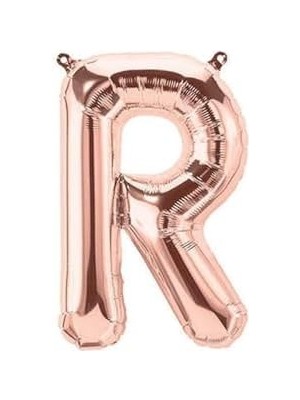 Storemax 5dm R Harf Folyo Balon Rose 76 cm
