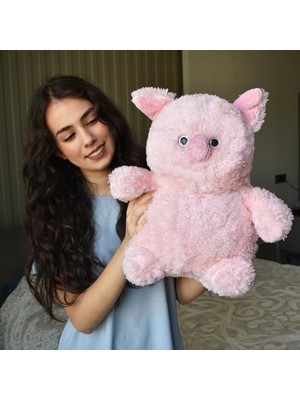 Storemax Özgüner Oyuncak Puk Serisi,pelüş Domuz,pelüş Domuzcuk,domuz Ayıcık,pelüş Hayvanlar,dolgulu Pelüş Domuz,pelüş Domuz Ayıcık