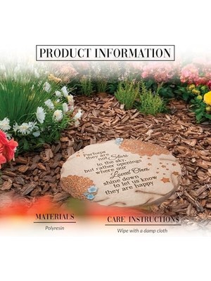 Storemax Pavilion 19058 Light Your Way Memorial Bahçe Taşı, 10 Inç, Gökyüzündeki Yıldızlar, Orijinal Versiyon