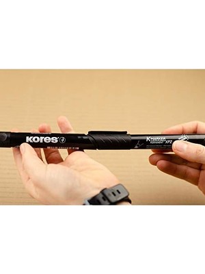 Storemax Kalıcı Marker Set 3 – 5 mm Konik Baş Kısım, Siyah/mavi/kırmızı/yeşil