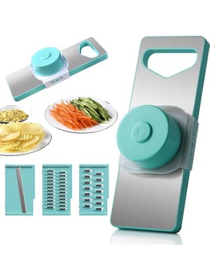 Sunup SN-20947 Paslanmaz Çelik Rende Sebze Dilimleyici Doğrayıcı