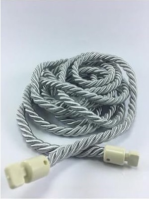 Storemax Perde Kruvaze Bağlama Aparatı Halat Kordon Fon Perde Kornişe Takmatik Açık Gri Açık Gri 275 cm Byzt3