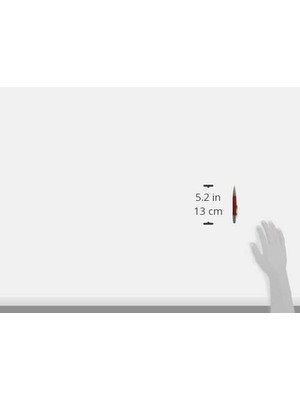 Storemax E-Motion Tükenmez Kalem, Krom/ahşap Gövde, Mekanizmalı, Kahverengi, B Uç, Yüksek Kapasiteli Siyah Refil