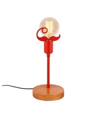 North Lighting Beamı Metal Motifli Masa Lambası