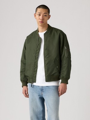 Levi's Ma-1 Erkek Koyu Yeşil Bomber Mont 005AL-0001