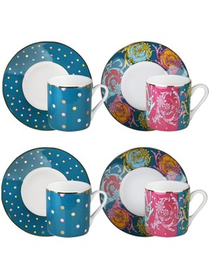 Storemax Art Estelle Dörtlü Kahve Fincanı Seti