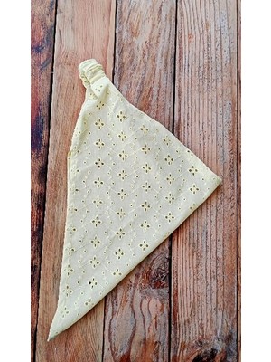 Brode Fisto Lastikli Bandana | Doğal Pamuk Saç Bandı