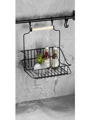 Storemax Ferforje Sepet Siyah 20X20