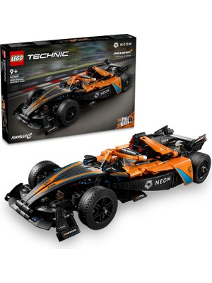 Storemax Neom Mclaren Formula E Yarış Arabası 42169-9 Yaş ve Üzeri Çocuklar Için Koleksiyonluk Yaratıcı Yarış Arabası Model Yapım Seti, Doğum Günü Hediyesi Fikri (452 Parça)