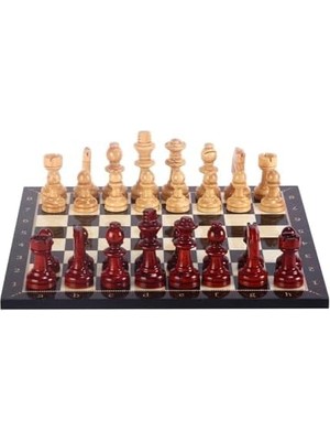 Storemax Gifthome, Ahşap Satranç Takımı / Seti; El Yapımı, Şimşir,ceviz Ağacı, Satranç Tahtası