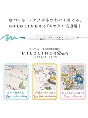 Storemax Mıldlıner Brush Pen N-5c-N Set