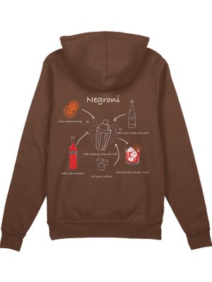 The Lucid Lab Negroni Oversize Hoodie - Kahverengi