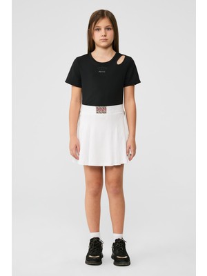 Tyess Bg Store Kız Çocuk Beyaz Etek