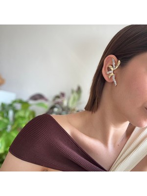 Alice İsstanbul Taşlı Tasarım Earcuff
