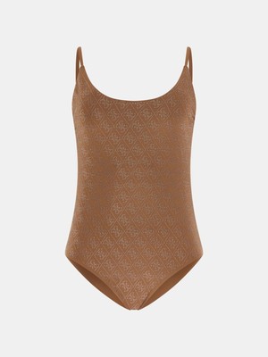 Guess Diane Tek Parça Kadın Bej Mayo E6GJ25KCUO2-G1FA