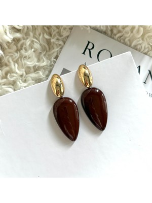 Alice İsstanbul Kahve Lilium Küpe