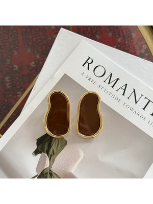 Alice İsstanbul Kahverengi Nadia Küpe