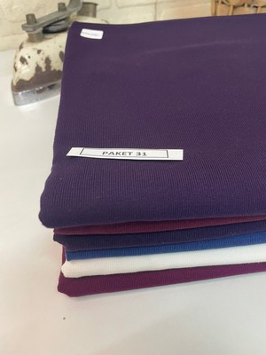 Ege Design Triko Yonca Dökümlü Paketler 6 Renk Toplam 8 Ile9  mt