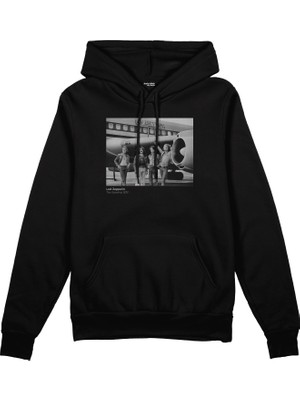 The Lucid Lab LED Zeppelin The Starship Oversize Hoodie - Siyah
