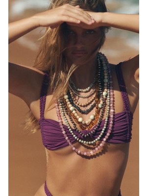 Alice İsstanbul Marka Çoklu Renkli Boncuk Kolye