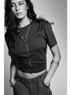 Alice İsstanbul Marka Gold Yılan Kolye