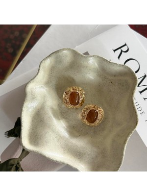 Alice İsstanbul Kahverengi Karen Küpe