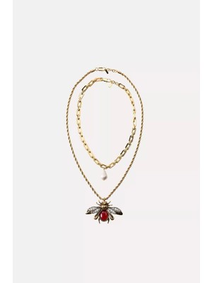 Alice İsstanbul Marka 2li Arı Kolye