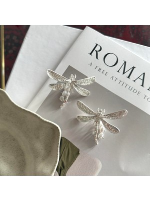 Alice İsstanbul Silver Incili Yusufçuk Küpe