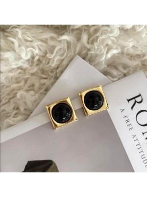 Alice İsstanbul Siyah Margaret Küpe