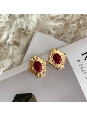 Alice İsstanbul Bordo Patricia Küpe