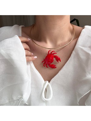 Alice İsstanbul Yengeç Tasma Kolye