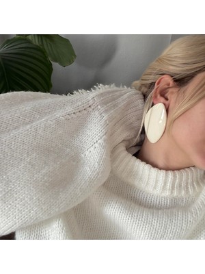 Alice İsstanbul Krem Estelle Küpe