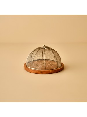 UltraMint Şeffaf Kek Standı, 23X14,5 Cm, Güvenli ve Şık Sunum Sağlar