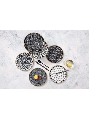 UltraMint 20CM 6 Kişilik Modern Servis Takımı, Şık ve Kullanışlı Tasarım