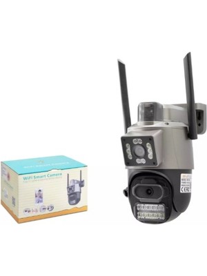 Venas RX-38AI Speed Dome Ip Wifi Kamera 2-2mp Çift Lensli Yapay Zeka Destekli