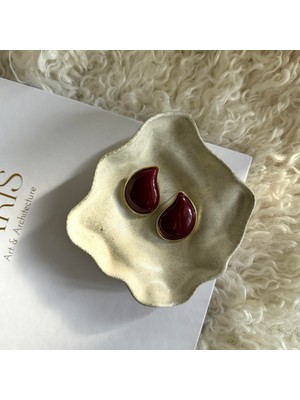 Alice İsstanbul Bordo Sara Küpe