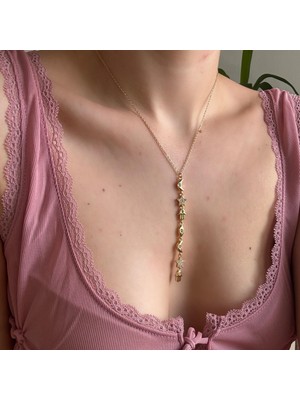 Alice İsstanbul Çelik Vintage Y Kolye