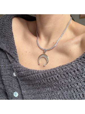 Alice İsstanbul Özel Seri Mix Ay Su Yolu Kolye