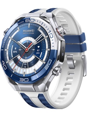Huawei Watch Ultimate 2, Zirkonyum Bazlı Sıvı Metal Kasa,150m Dalış Desteği, Bluetooth Arama, Hassas Sağlık Takibi, iOS & Android Uyumlu, Mavi