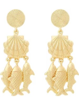 Alice İsstanbul Marka Sallantılı Balık Küpe