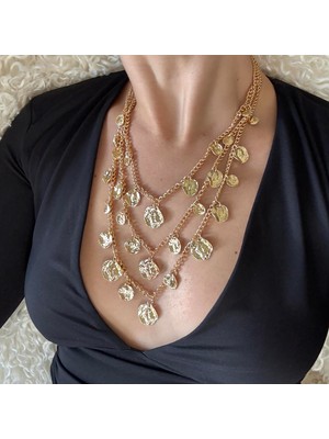 Alice İsstanbul Marka 3lü Pul Kolye