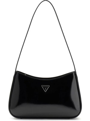 Guess Arnela Iı Üstten Fermuarlı Omuz Kadın Siyah El Çantası HWNY9723170-BLA