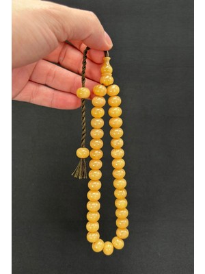 Bürokrat Boy 9 x 11 Beyaz Hamur Teker Kesim Sıkma Tespih