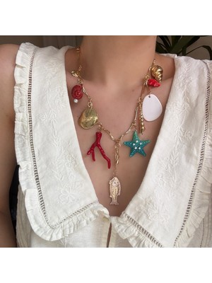 Alice İsstanbul Deniz Charmlı Kolye