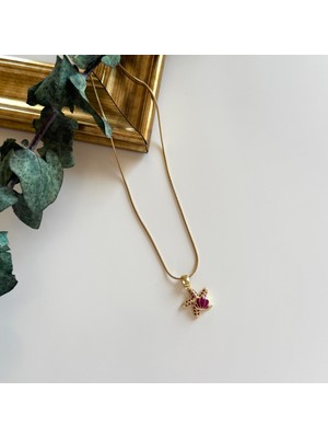 Alice İsstanbul Çelik Taşlı Deniz Yıldızı Kolye